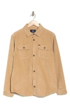 Buffalo Jeans Jeremias Corduroy Shirt Jacket In Camel