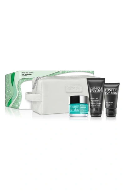 Clinique Great Skin For Him Set (limited Edition) $68 Value