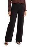 By Design Kim Wide Leg Pull-on Pants In Black