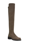 Stuart Weitzman Women's 5050 Bold Over The Knee Boots In Charcoal