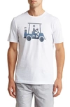 Travismathew Race You Graphic Tee In White