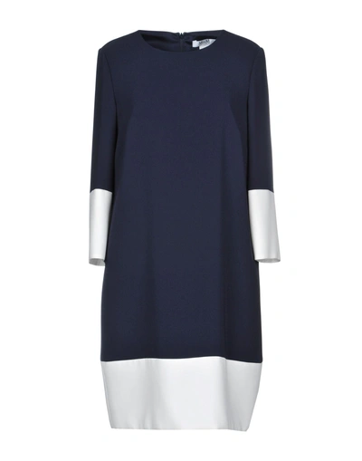 Max Mara Short Dresses In Dark Blue