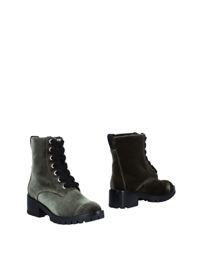 3.1 Phillip Lim / フィリップ リム Ankle Boot In Dark Green