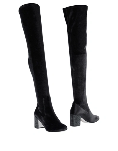 René Caovilla Boots In Black