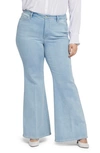 Nydj Mia Palazzo High Waist Flare Jeans In Westminster