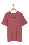 Travismathew Finest Bottle Graphic Tee In Roan Rouge