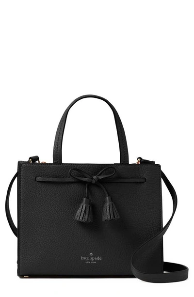 Kate Spade Hayes Small Satchel In Black