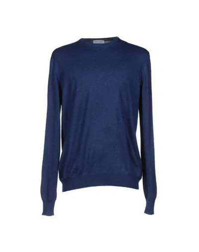 Gran Sasso Sweater In Dark Blue