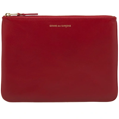 Comme Des Garçons Comme Des Garcons Sa5100rd Classic Wallet In Red