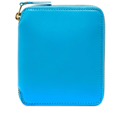 Comme Des Garçons Comme Des Garcons Sa2100 Classic Wallet In Blue