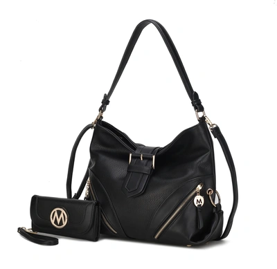 Mkf Collection By Mia K Rafaela Shoulder Bag In Black