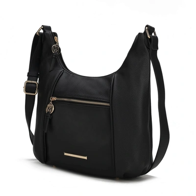 Mkf Collection By Mia K Lavinia Vegan Leather Women's Shoulder Bag In Black