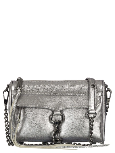 Rebecca Minkoff Mini Mac Crossbody In Gray