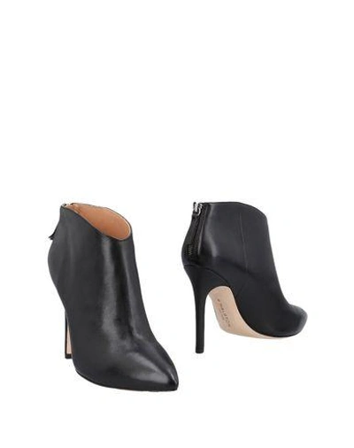 Halston Heritage Ankle Boot In Black