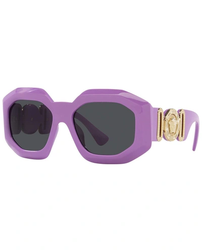 Versace Unisex Ve4424u 56mm Sunglasses In Purple