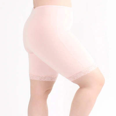 Undersummers By Carrierae Lux Cotton Modal Anti Chafing Underwear Short 9" In Multi