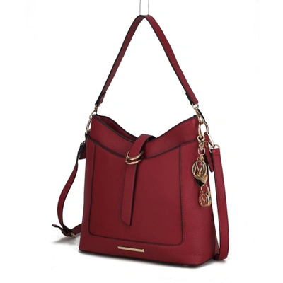 Mkf Collection By Mia K Geneva Crossbody Handbag In Red