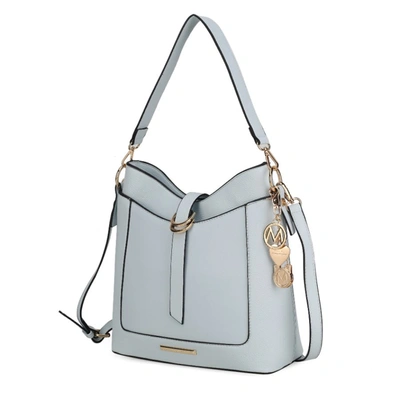 Mkf Collection By Mia K Geneva Crossbody Handbag In Blue