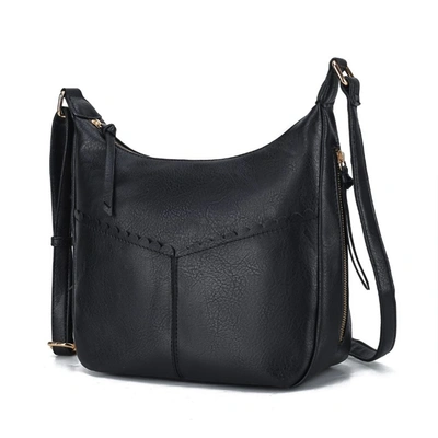 Mkf Collection By Mia K Valencia Vegan Leather Women's Shoulder Handbag In Black