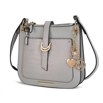 Mkf Collection By Mia K Kiltienne Crossbody Handbag In Grey