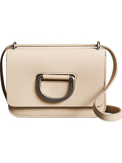 Burberry The Mini Leather D-ring Bag In Neutrals