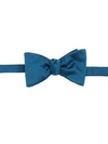 Eton Grosgrain Silk Bow Tie In Bright Blue