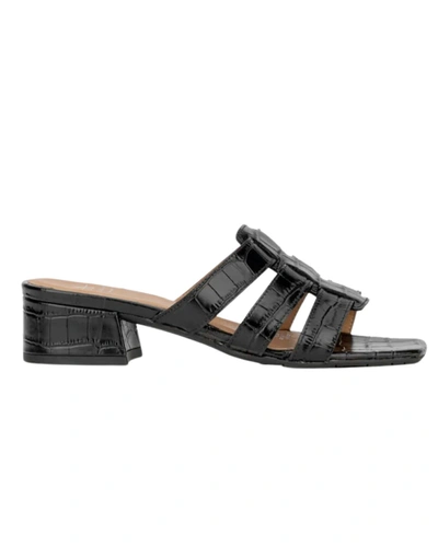 Aquatalia Harla Mule Sandal In Black