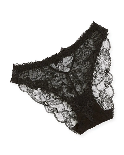 Lise Charmel Soir De Venise Lace Italian Bikini Briefs In Black