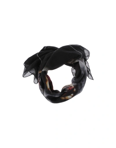 Givenchy Square Scarves In Black