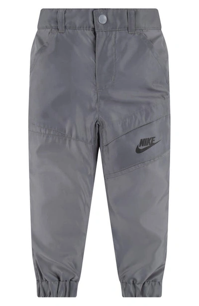 Nike Kids' Woven Utility Trousers In Smoke Grey
