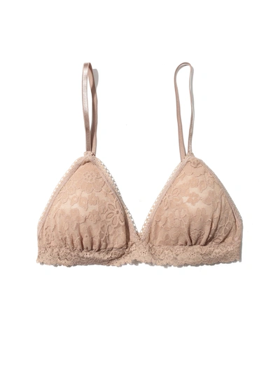 Hanky Panky Daily Lace™ Essentials Padded Bralette Taupe Sale In Brown