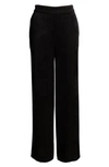 Kobi Halperin Hunter High-rise Wide-leg Corduroy Pants In Black