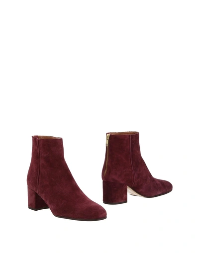 Atp Atelier Ankle Boot In Deep Purple