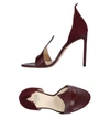 Francesco Russo Sandals In Maroon