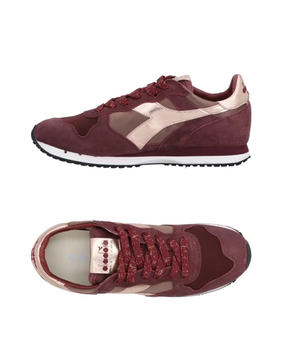 Diadora Sneakers In Garnet