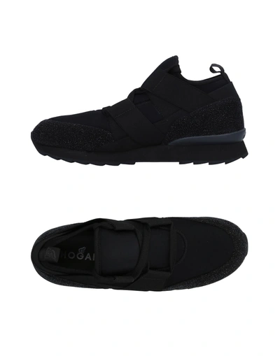 Hogan Trainers In Black