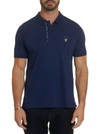 Robert Graham Lucifer Polo In Navy