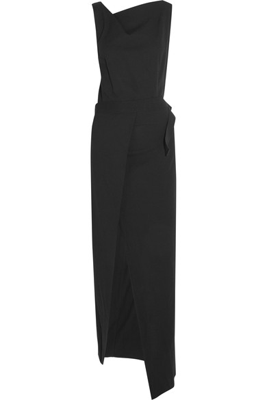 Ann Demeulemeester Cutout Stretch-crepe Maxi Dress | ModeSens