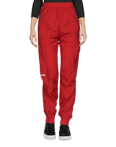 Reebok Casual Pants In Red