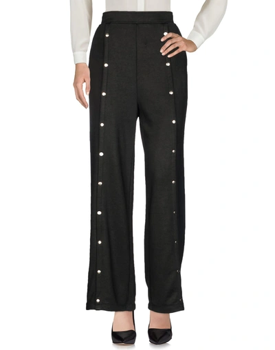 Alexander Wang T Casual Trousers In Steel Grey