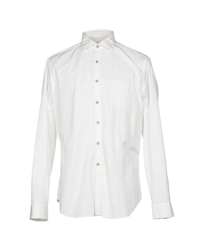 Alessandro Gherardi Solid Colour Shirt In White