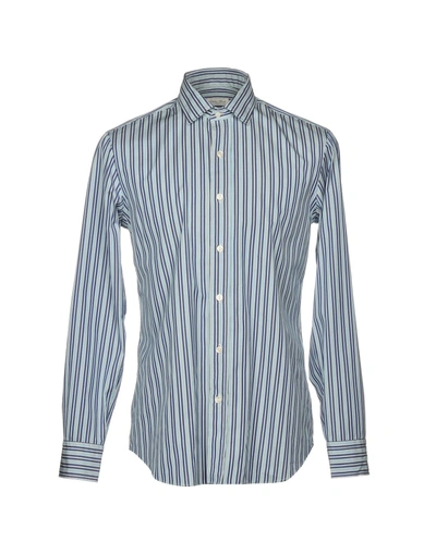 Salvatore Piccolo Shirts In Dark Blue