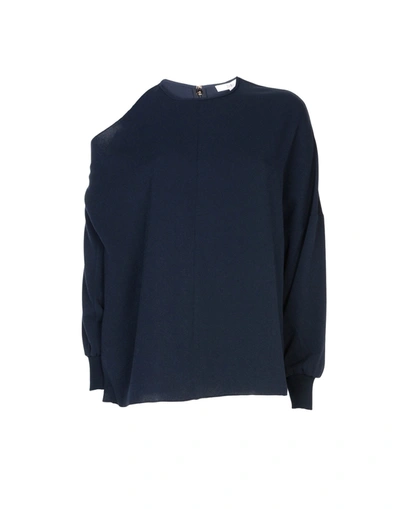 Tibi Blouses In Dark Blue