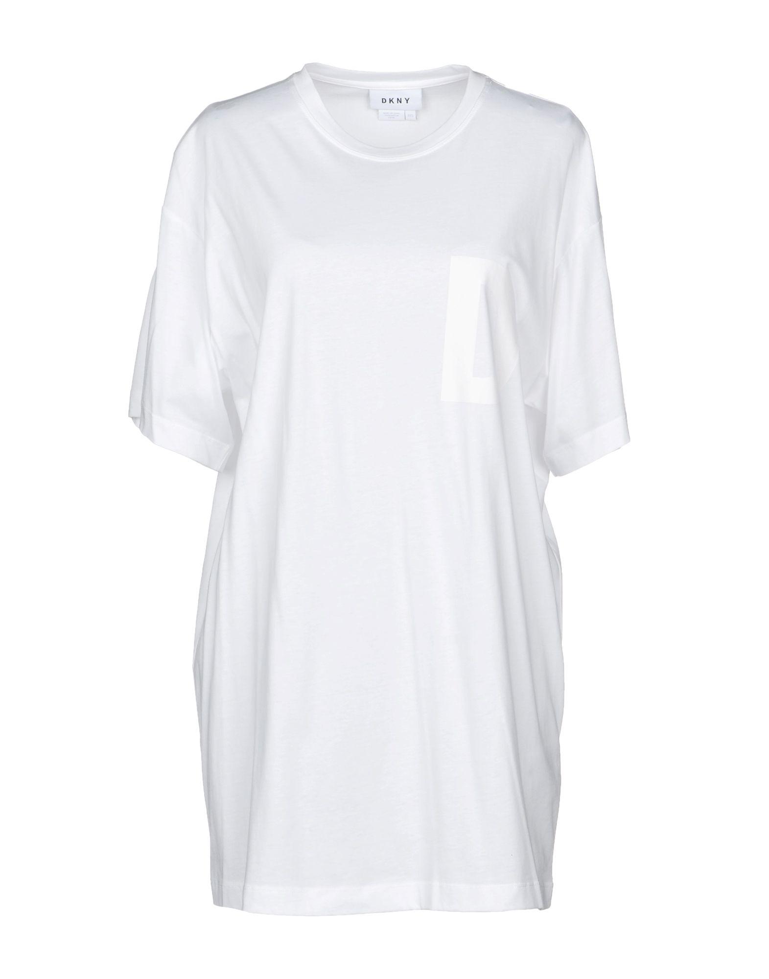 Dkny T-shirts In White | ModeSens