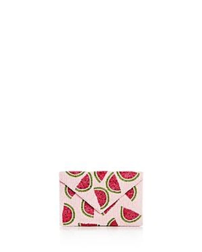 From St Xavier Juicy Beaded Convertible Clutch In Pink