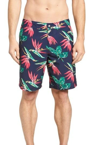 Bonobos Banzai 9-inch Swim Trunks In Bird Of Paradise