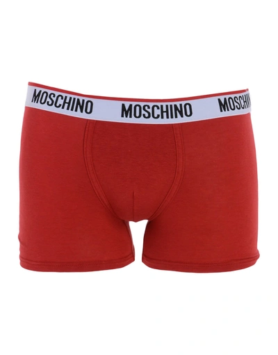 Moschino Boxer In Red
