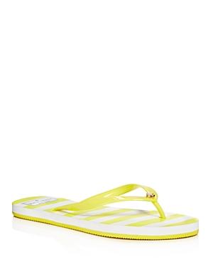 kate spade yellow flip flops