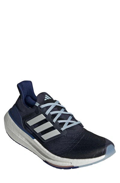 Adidas Originals Ultraboost Light Running Shoe In Shadow Navy/ White/ Blue