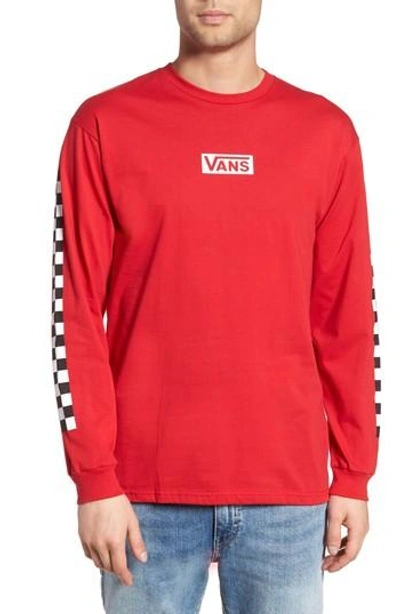 Vans checkmate 2025 long sleeve shirt